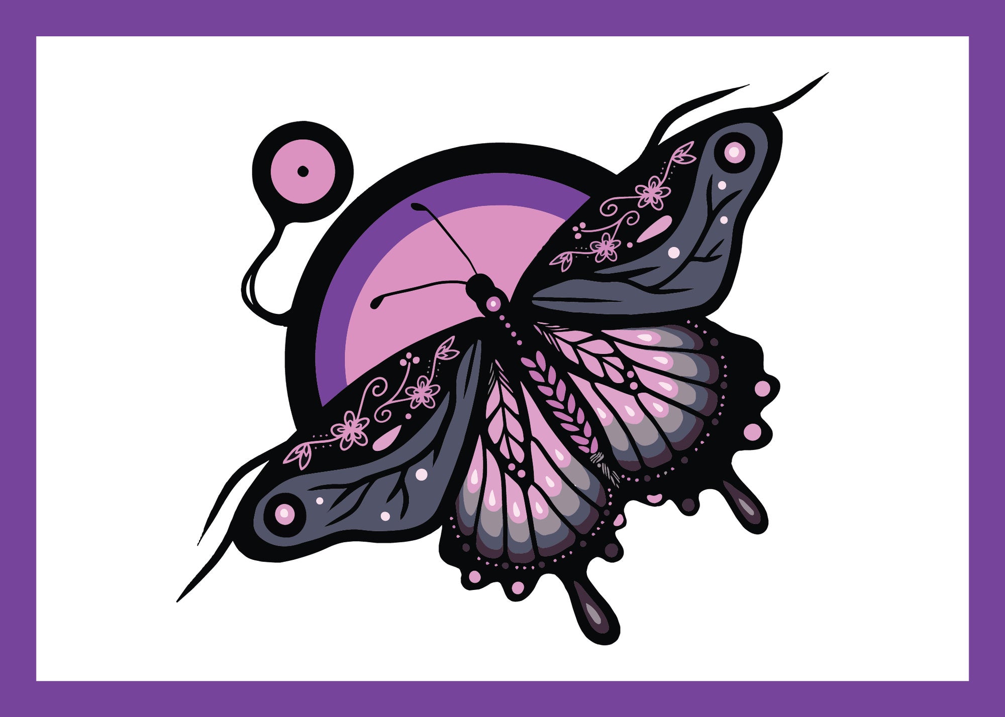 Art Card - Grandmother Butterfly image 0