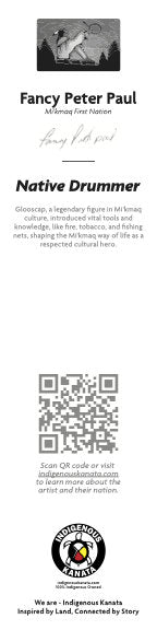 Bookmark - Native Drummer - back