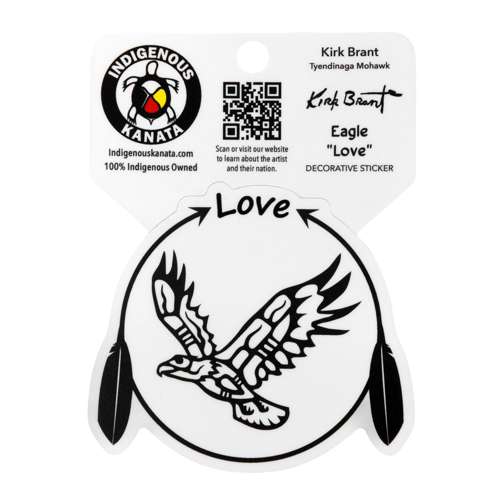 Sticker - Love/Eagle image 0