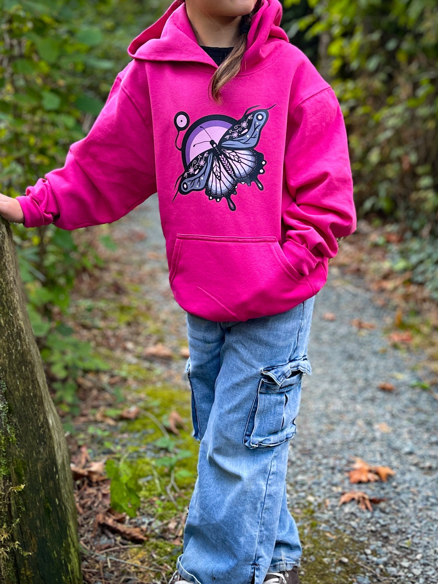 Grandmother Butterfly - Pullover