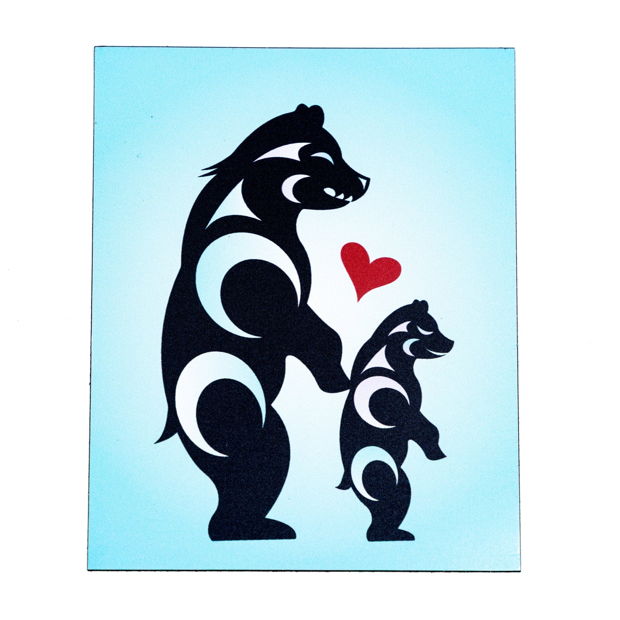 Magnet - Mother Bear and Cub image 0
