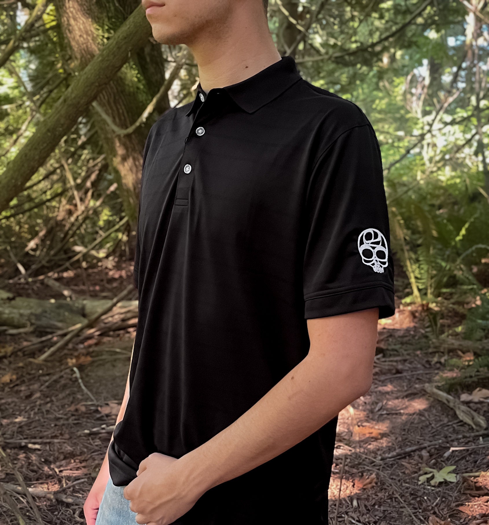 Skull - Golf Polo