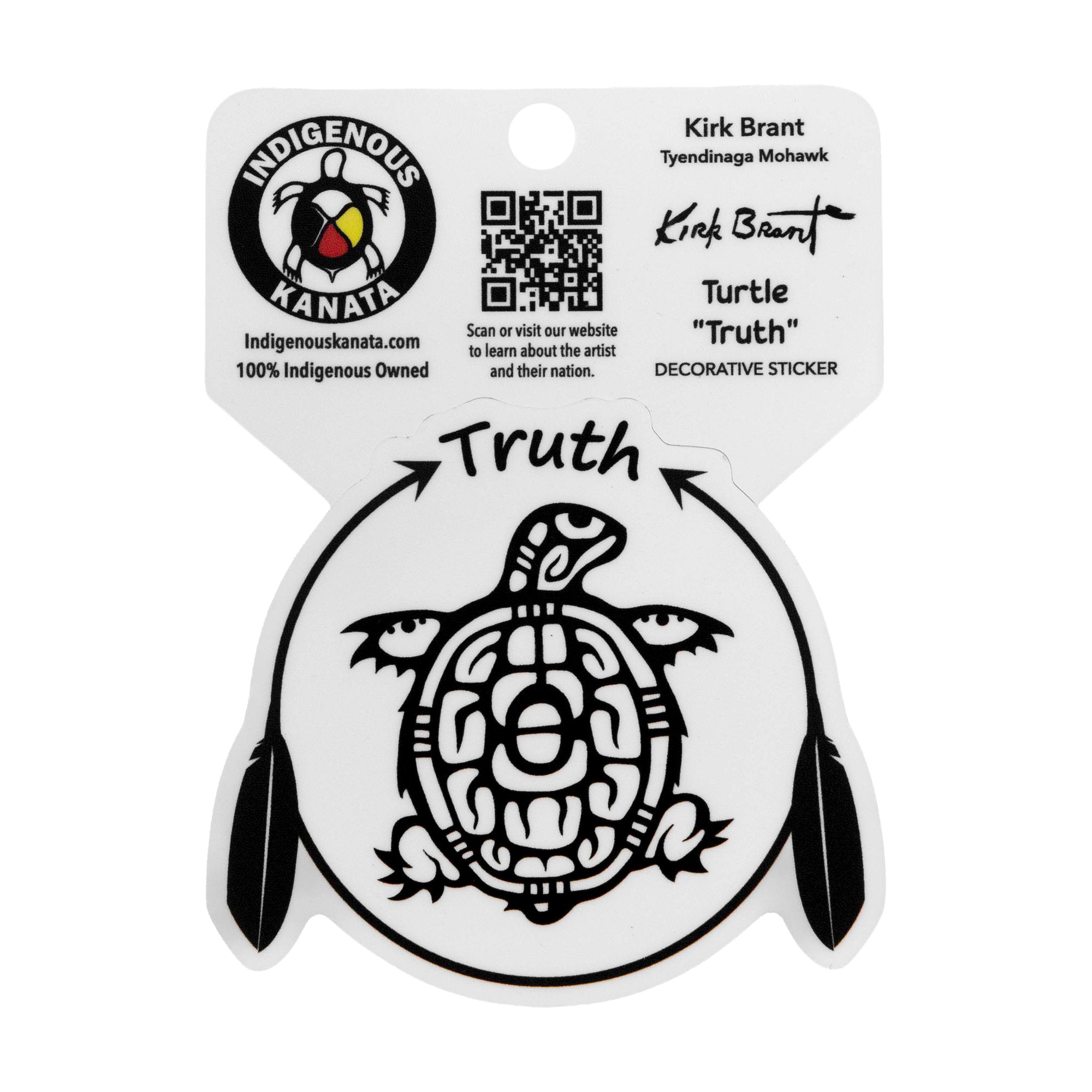 Sticker - Truth/Turtle image 0