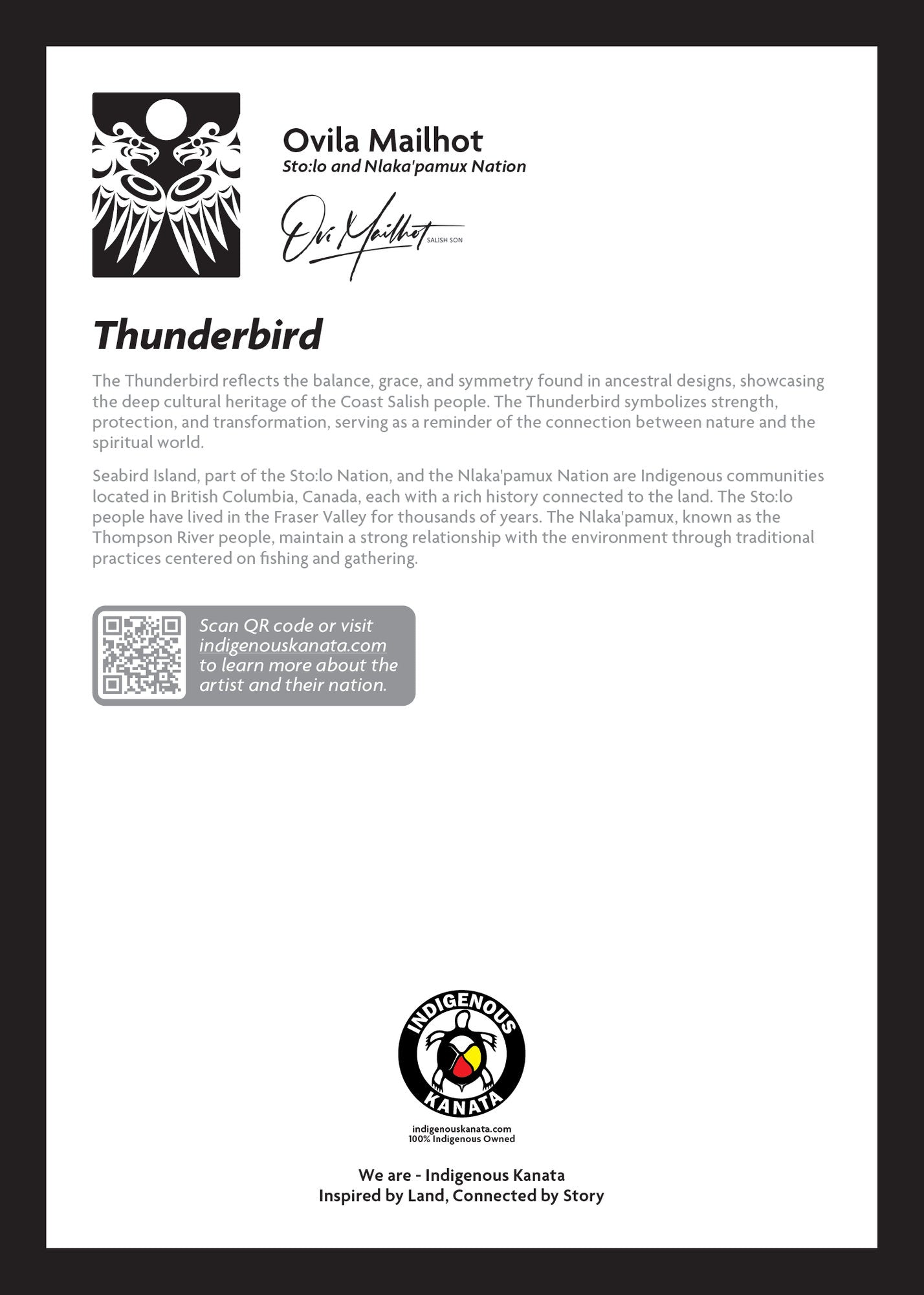 Art Card - Thunderbirds - back