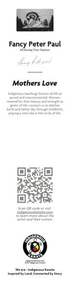 Bookmark - Mothers Love - back