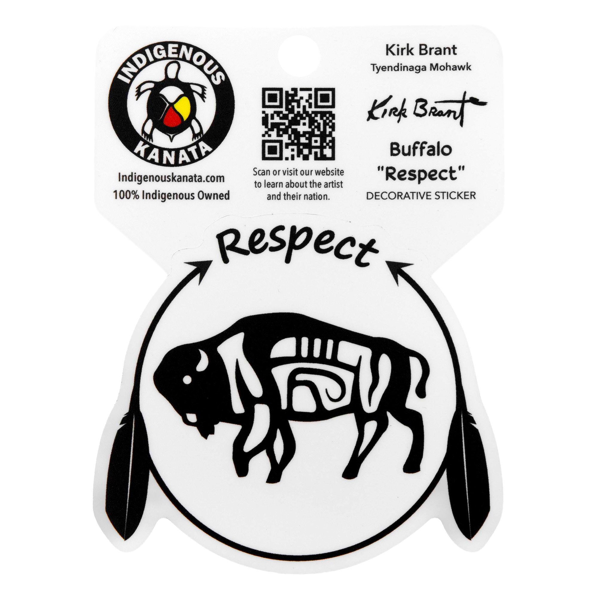 Sticker - Respect/Buffalo image 0