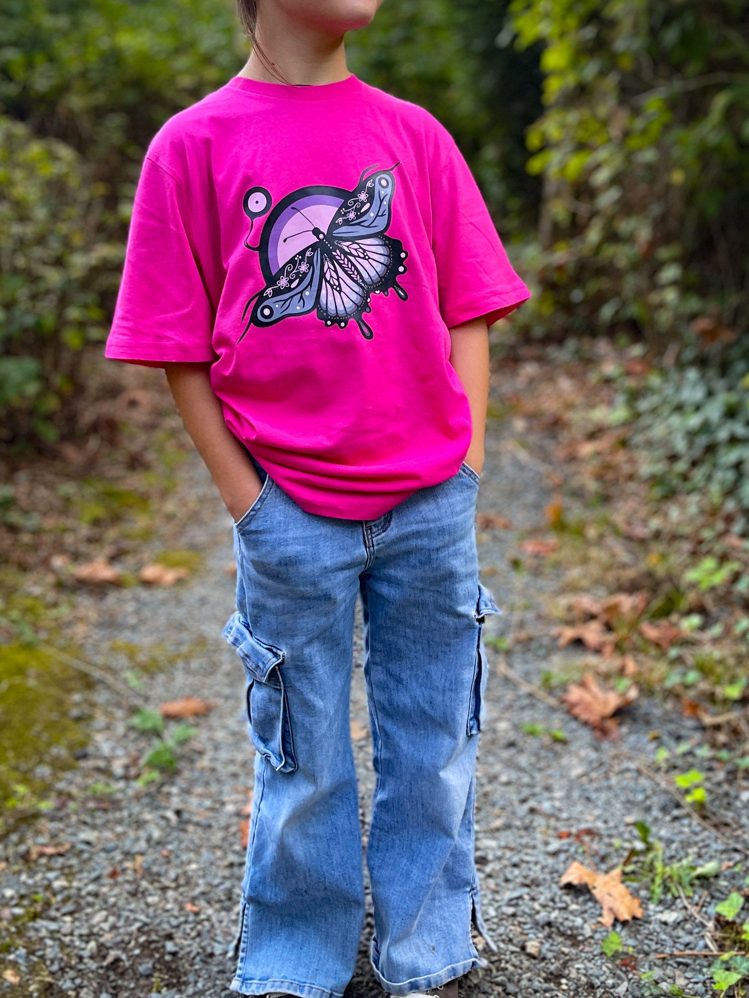 Grandmother Butterfly - T-Shirt
