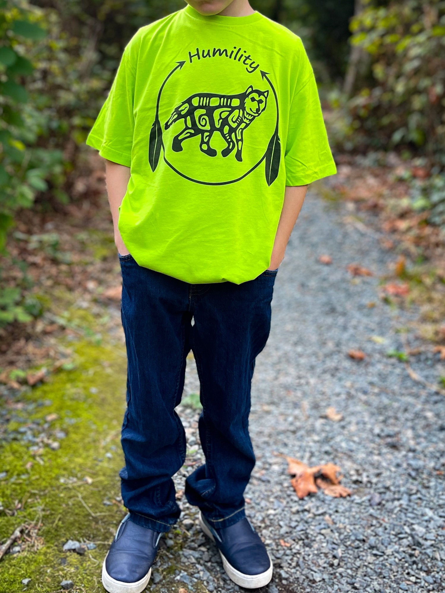 Humilty/Wolf - T-Shirt