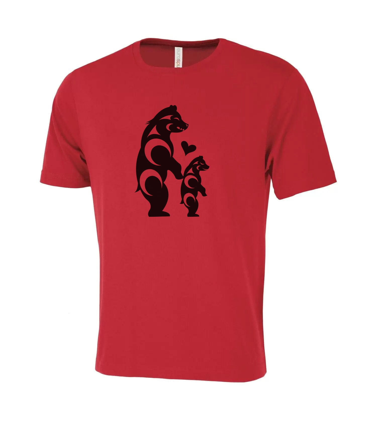 Mother Bear and Cub - T-Shirt image 2