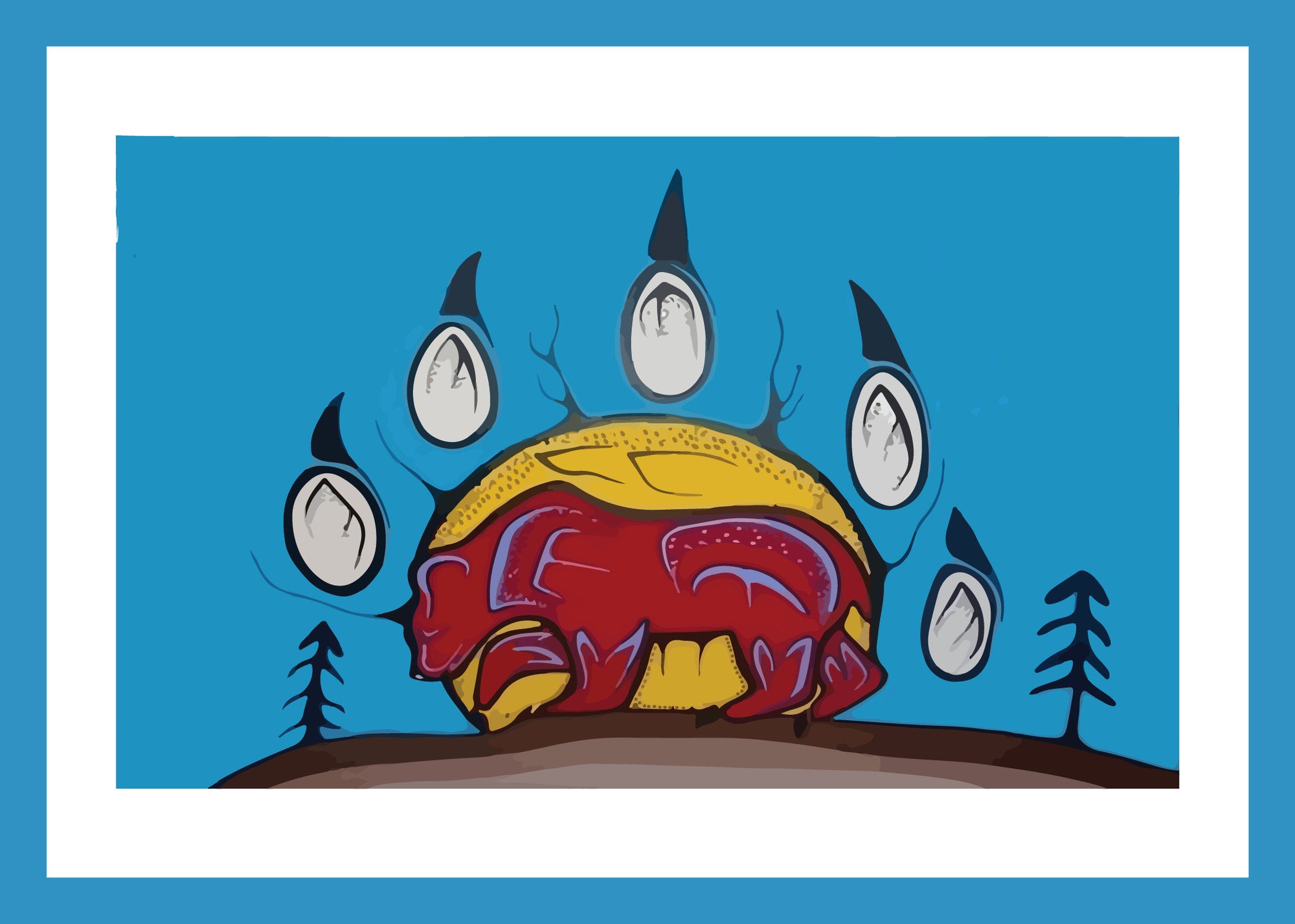 Postcard - Bear image 0