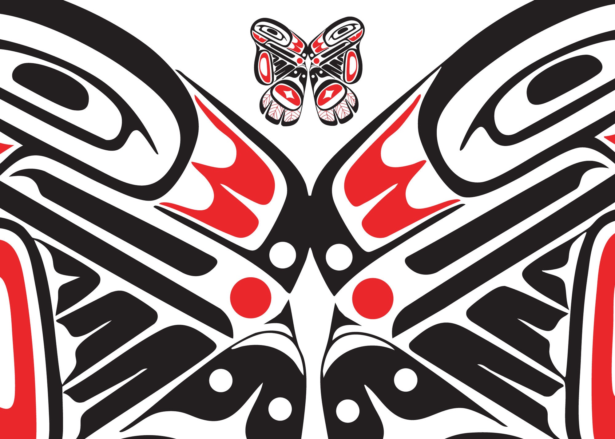 Postcard - Raven Butterfly image 0