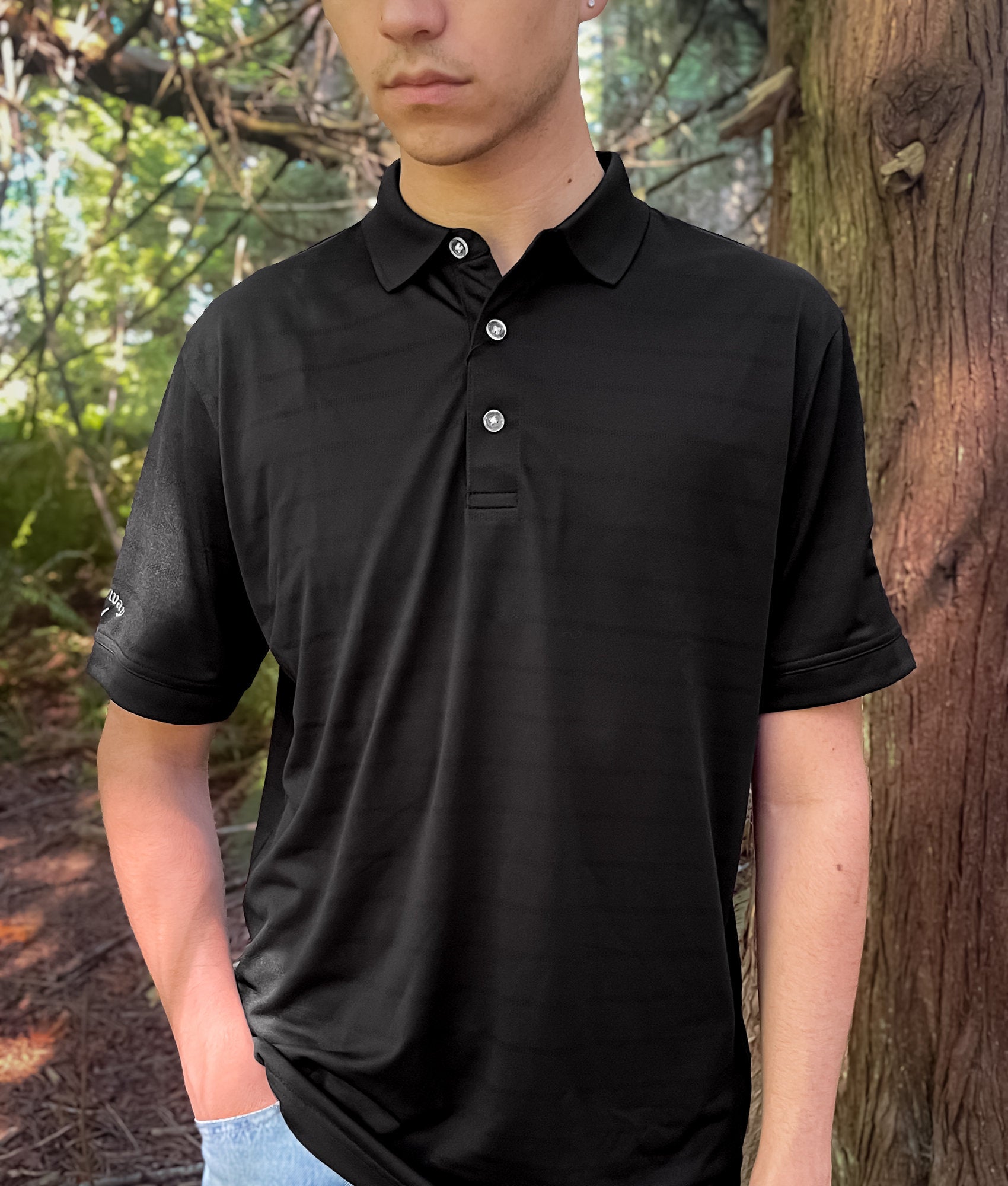 Skull - Golf Polo image 3
