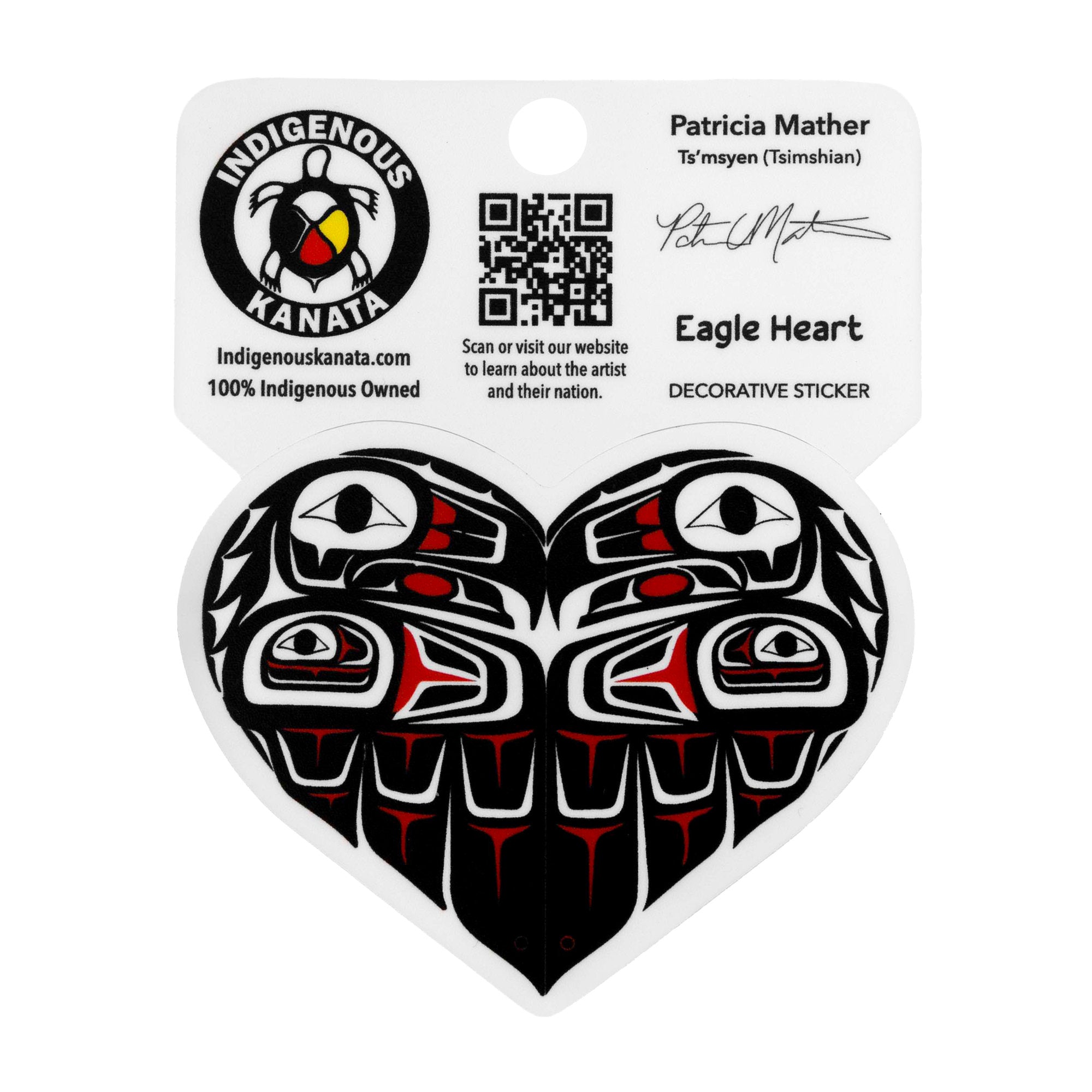 Sticker - Eagle Heart image 0
